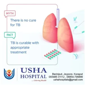 TB is Curable at Usha Hospital, Bariniput, Jeypore